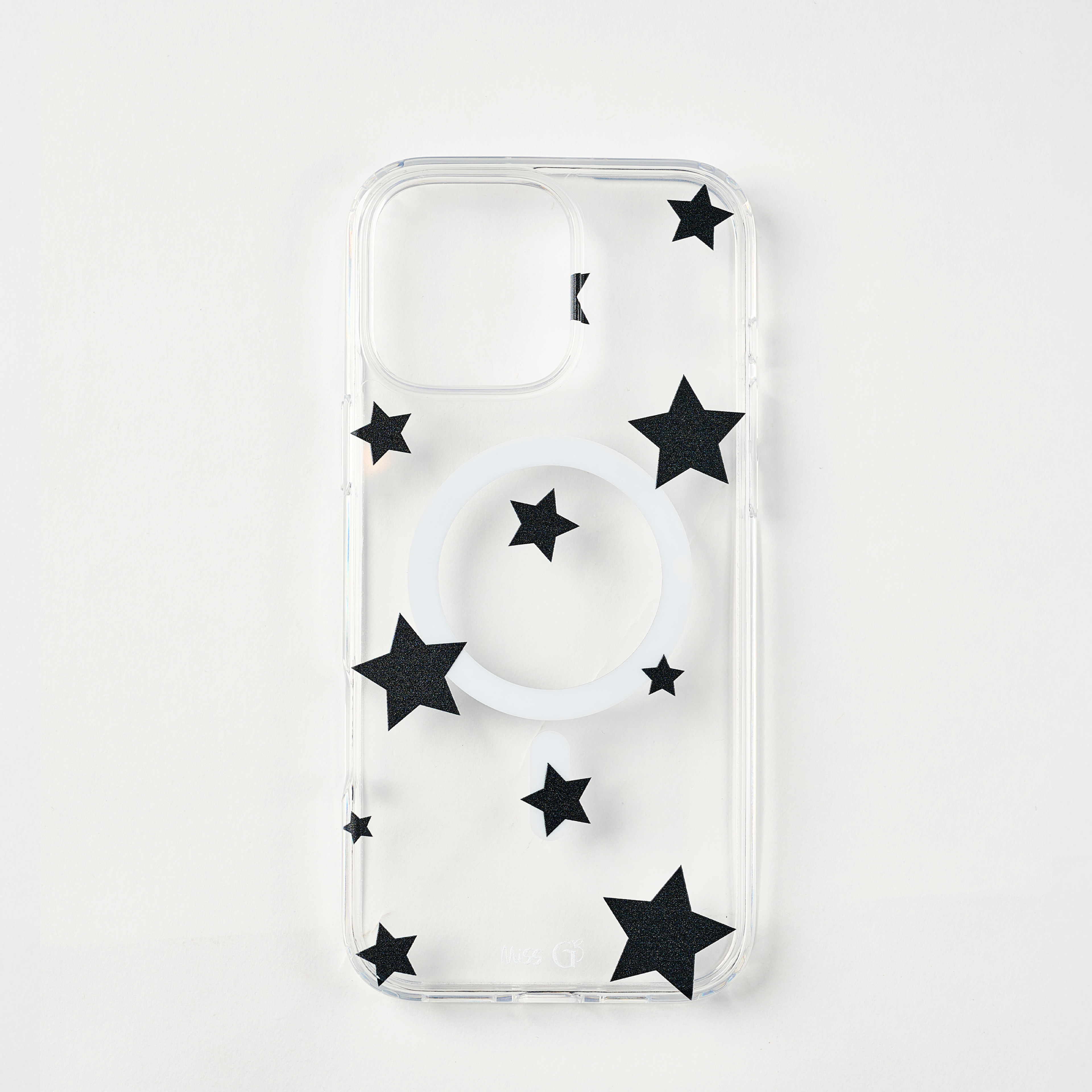 Étui MagSafe à motif d'étoiles noires