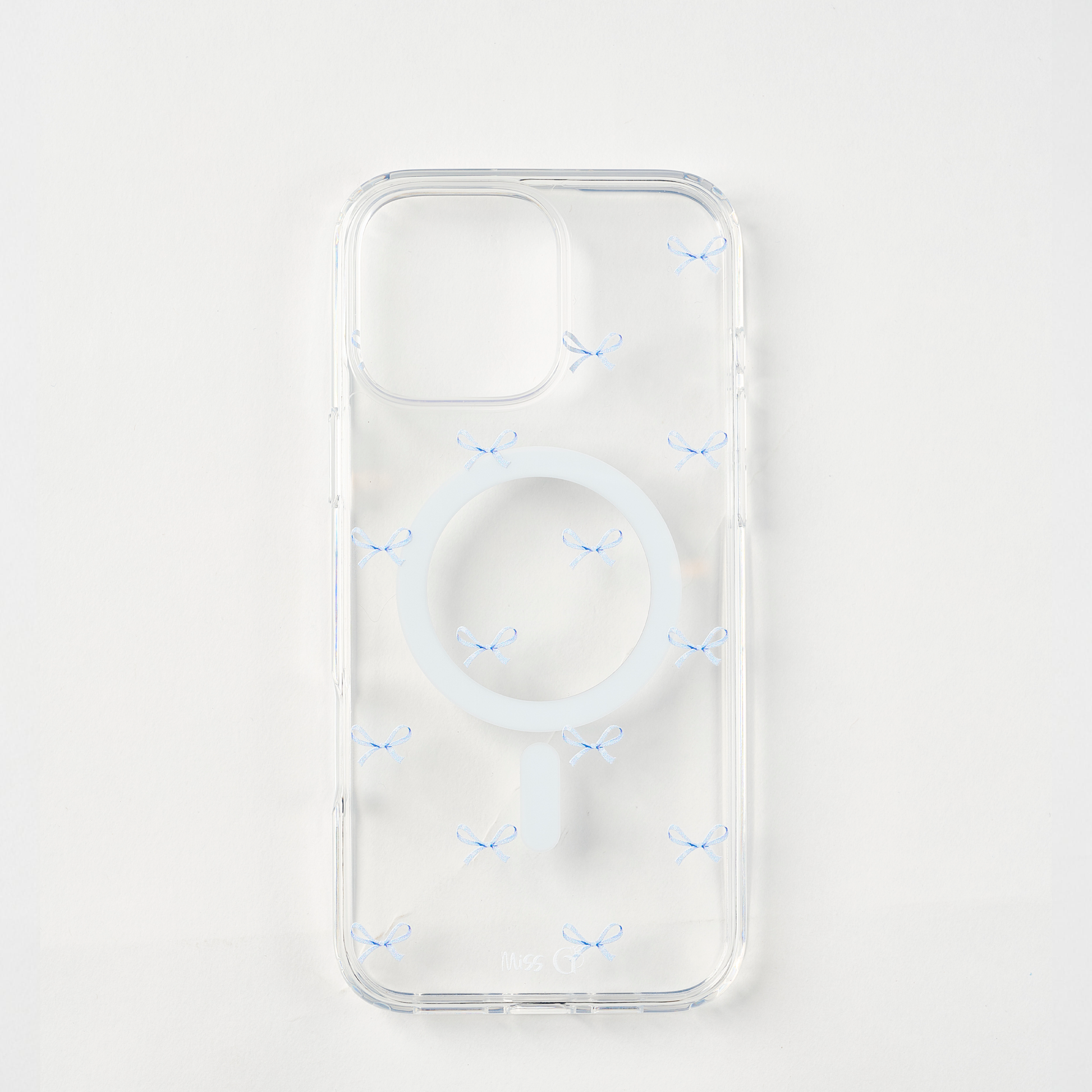 Magsafe case with bows pattern