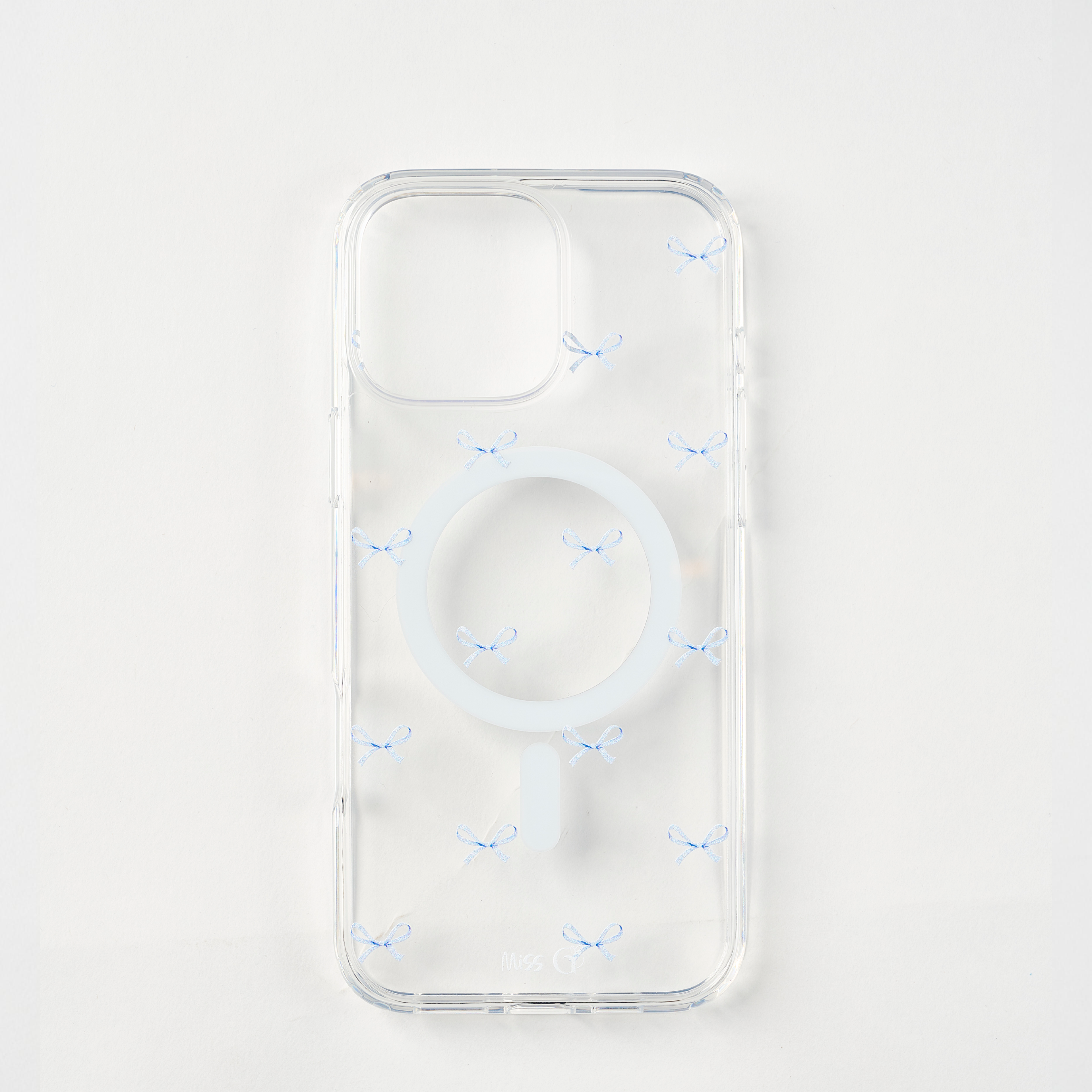 Magsafe case with bows pattern