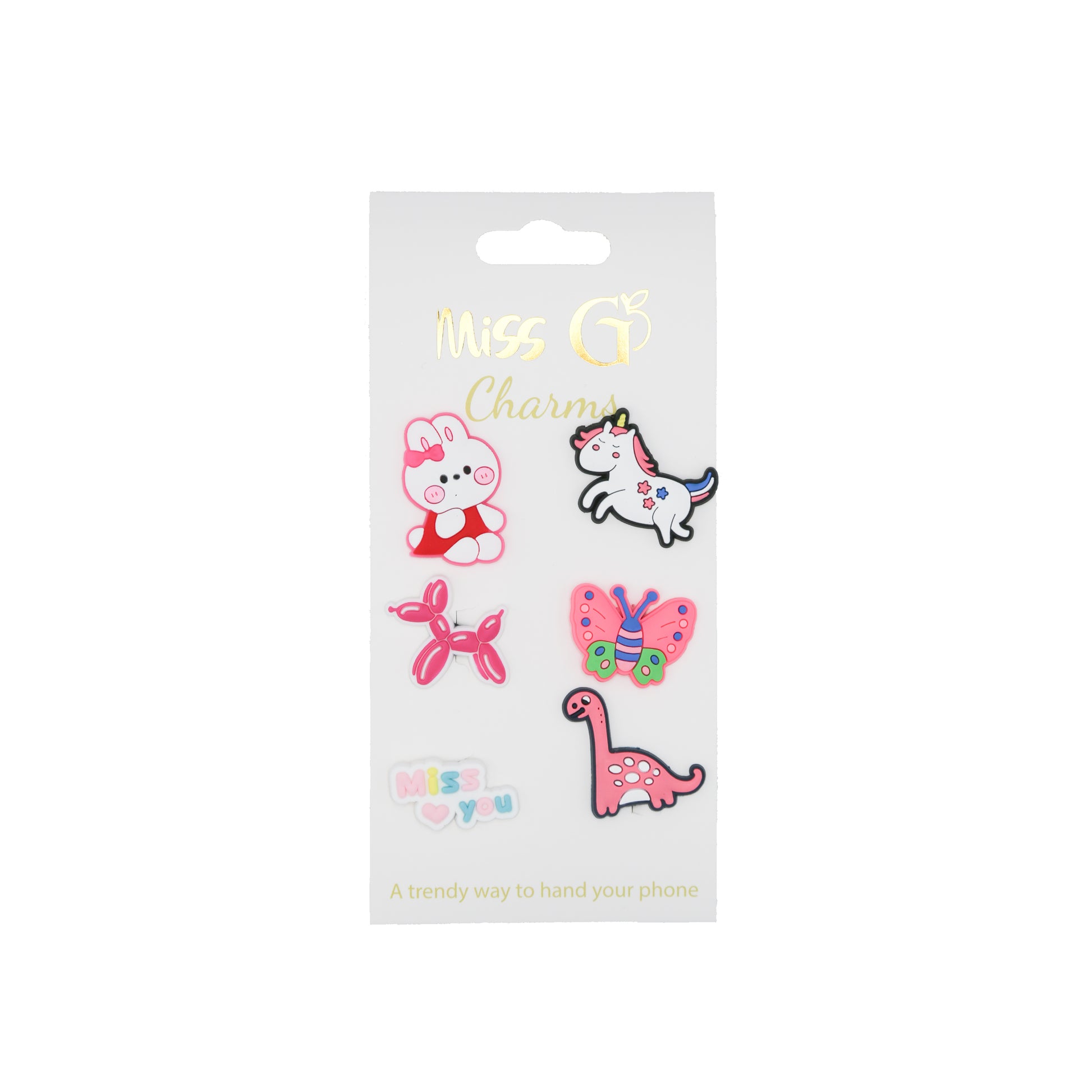 Set of 6 charms - Set 14