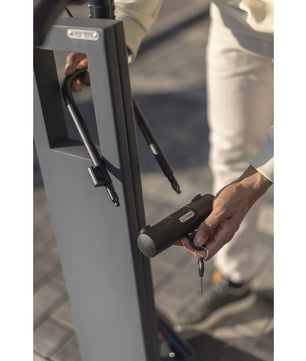 U-lock with mounting bracket