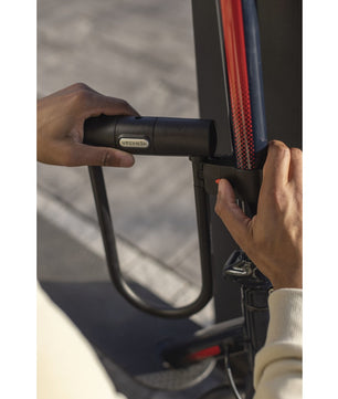 U-lock with mounting bracket