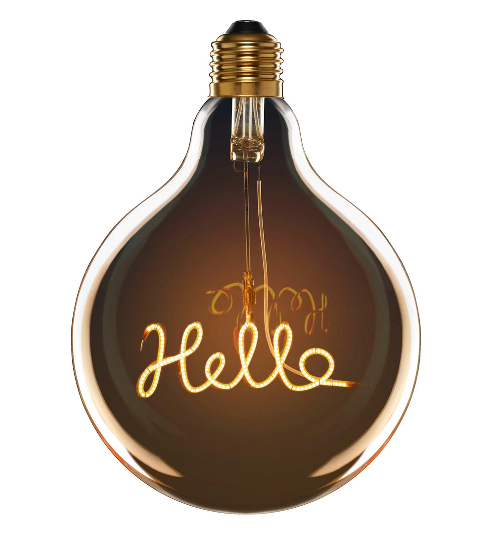 Fancy Bulb Hello