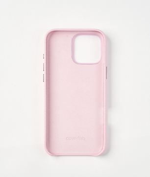 Leather case summer girl pink